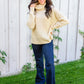 The Kelsey Sweater In Ivory