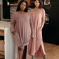 The Melanie Maxi Dress in Mauve