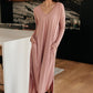 The Melanie Maxi Dress in Mauve
