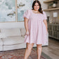 The Moment Checkered Babydoll Dress