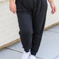 The Motive Slouch Joggers In Black