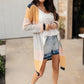 Striped Type Cardigan