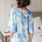 The Tropics Top In Blue