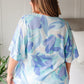 The Tropics Top In Blue