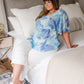 The Tropics Top In Blue