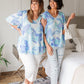 The Tropics Top In Blue