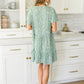 The Way Back Dress in Sage