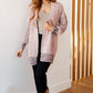 The Way It Was Cardigan in Mauve