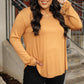 The Wendi Top in Harvest Orange