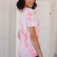 Think Pink Tie Dye Top