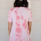 Think Pink Tie Dye Top