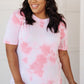 Think Pink Tie Dye Top