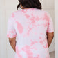 Think Pink Tie Dye Top