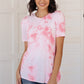 Think Pink Tie Dye Top