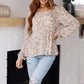 Easy to Work With Floral Babydoll Top