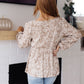 Easy to Work With Floral Babydoll Top