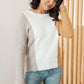 This, That, and the Other Color Block Sweater