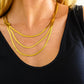 Three is Better Than One Layered Necklace