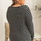 Thriving In Stripes Top