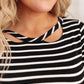 Thriving In Stripes Top