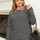 Thriving In Stripes Top