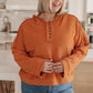 Throwback Heartthrob Hoodie in Orange