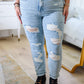 Judy Blue Tia Destroyed Tummy Control Skinny
