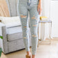 Judy Blue Tia Destroyed Tummy Control Skinny