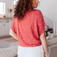 Tie A Bow Top In Red