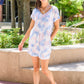 Tie Dye T-Shirt Dress In Pink