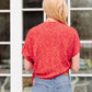 Tie A Bow Top In Red