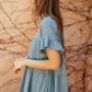 Tiered Top in Denim