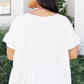Tiered Top in White