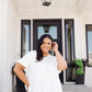 Tiered Top in White