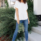 Tiered Top in White