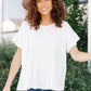 Tiered Top in White