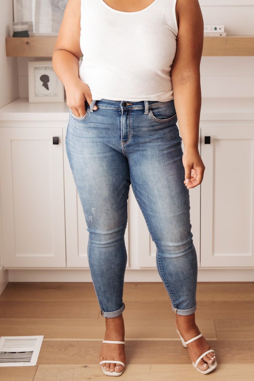 Time To Relax Slim Fit Judy Blue Jeans