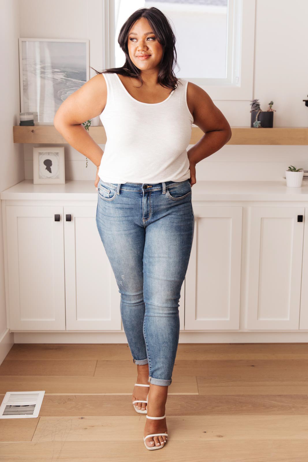 Time To Relax Slim Fit Judy Blue Jeans