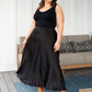 Timeless Tale Maxi Skirt in Black