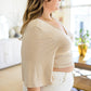 Tiny Dancer Wrapped Cropped Cardigan