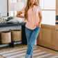 Tippy Top Ribbed Knit Henley