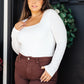 Too Good To Be True Bodysuit in White