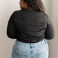 Too Good to Be True Bodysuit in Black