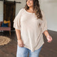 Too Soft to Handle Ruffle Sleeve Top