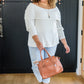 Top Tier Sweater in Ivory
