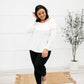 Top Tier Sweater in Ivory
