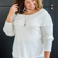 Top Tier Sweater in Ivory