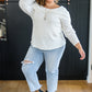 Top Tier Sweater in Ivory