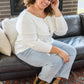 Top Tier Sweater in Ivory