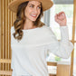 Top Tier Sweater in Ivory